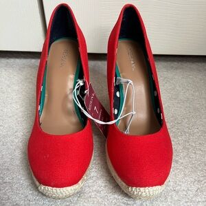 Merona espadrille wedge heels